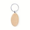 Porte-clés éco-friendly en bois personnalisable Pelton Matières : bois accessoire événementiel unique