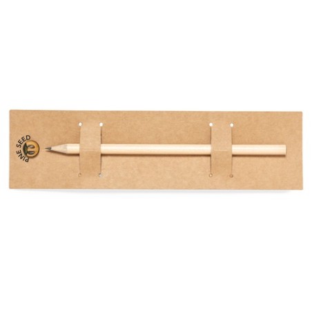 Crayon Éco-responsable Ensemencé Personnalisé Etesio pas cher Matières : bois personnalisable avec votre logo
