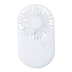 Ventilateur Portable Personnalisé Publicitaire Support Fanger Couleurs : blanc