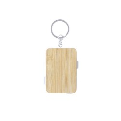 Câble de Charge Pratique Éco-responsable Personnalisé pas cher Rusell Matières : bambou Couleurs : blanc