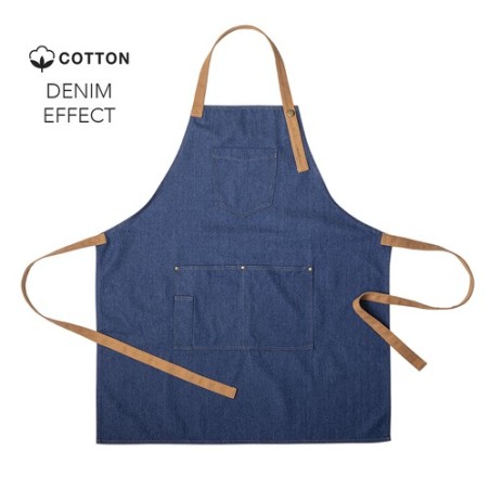 Tablier Personnalisé de Qualité en Denim pas cher - Rober Matières : coton