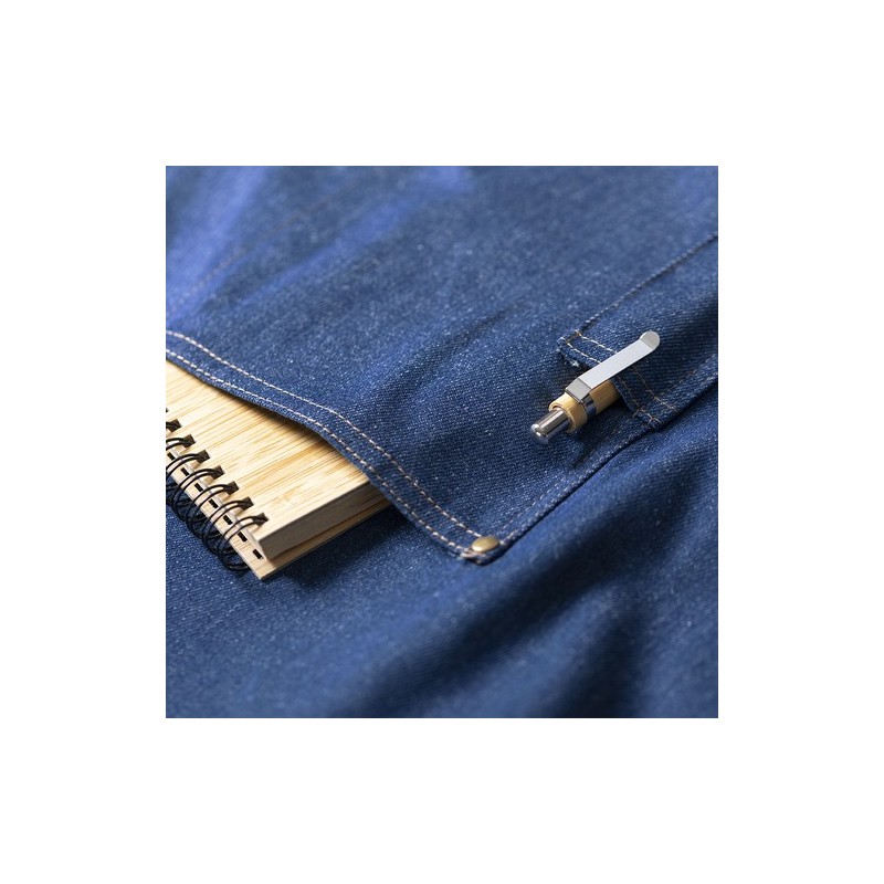 Tablier Personnalisé de Qualité en Denim pas cher - Rober Matières : coton impression haute définition