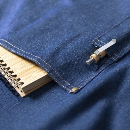 Tablier Personnalisé de Qualité en Denim pas cher - Rober Matières : coton impression haute définition