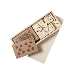 Set de jeu personnalisé  en mallette - Halin Matières : bois