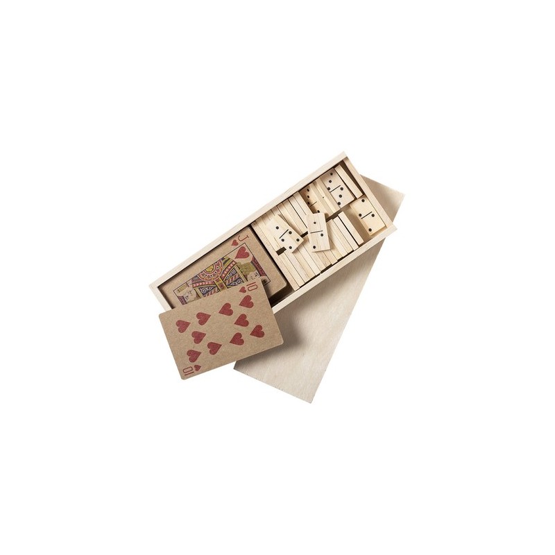 Set de jeu personnalisé  en mallette - Halin Matières : bois