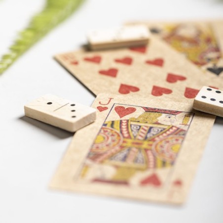 Set de jeu personnalisé  en mallette - Halin Matières : bois marquage laser ultra précis