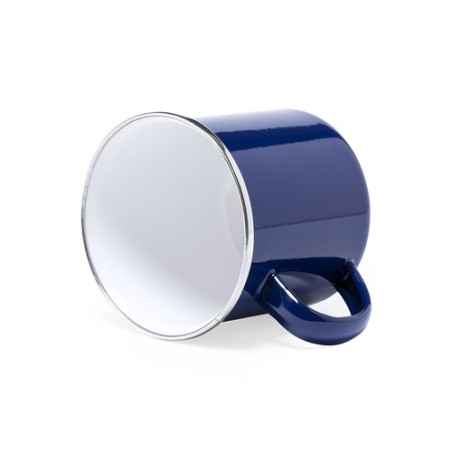 Mug Vintage Personnalisable Kirpal Matières : acier inoxydable Couleurs : rouge cadeau entreprise pas cher