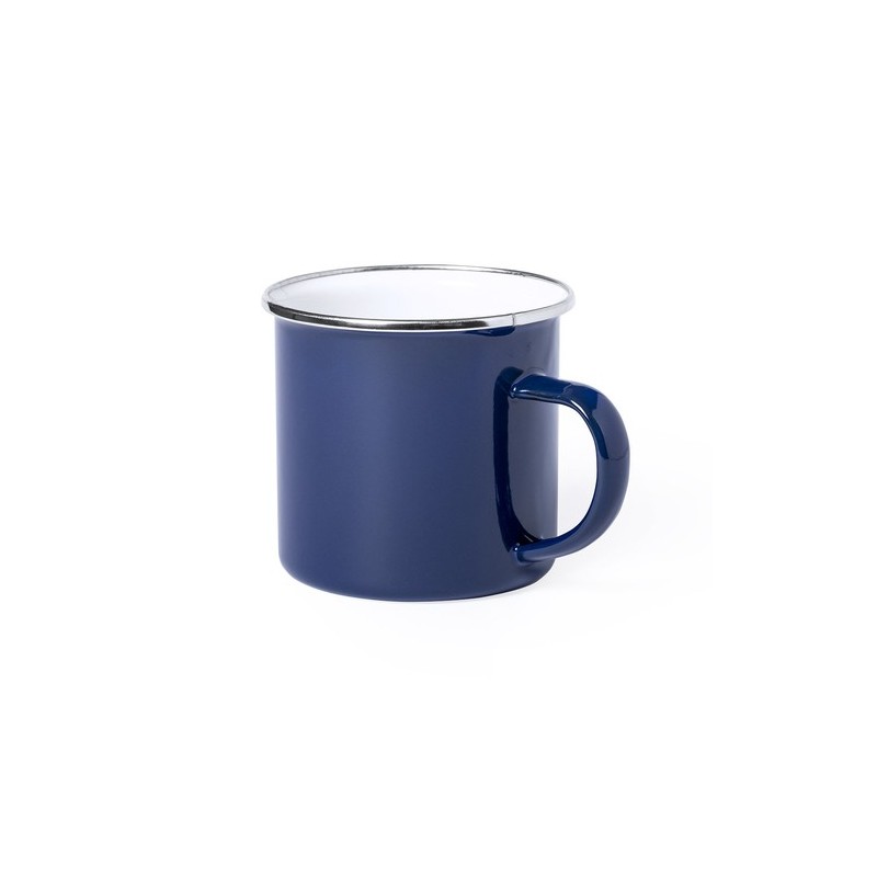 Mug Vintage Personnalisable Kirpal Matières : acier inoxydable Couleurs : rouge personnalisation rapide en France