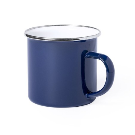 Mug Vintage Personnalisable Kirpal Matières : acier inoxydable Couleurs : rouge personnalisation rapide en France