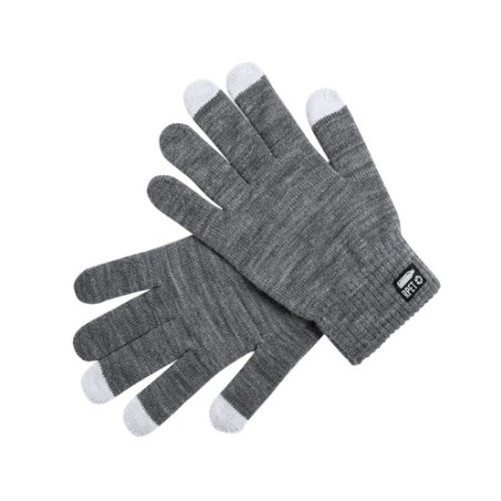 Gant Tactile Éco-responsable Personnalisé pas cher - Despil Couleurs : gris Matières : polyester recyclé