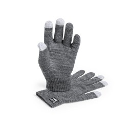 Gant Tactile Éco-responsable Personnalisé pas cher - Despil Couleurs : bleu marine Matières : polyester recyclé cadeau collabora