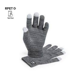 Gant Tactile Éco-responsable Personnalisé pas cher - Despil Couleurs : noir Matières : polyester recyclé marquage laser ultra pr