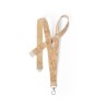 Lanyard Éco-responsable Personnalisé - Bespal Matières : liège Couleurs : naturel marquage laser ultra précis