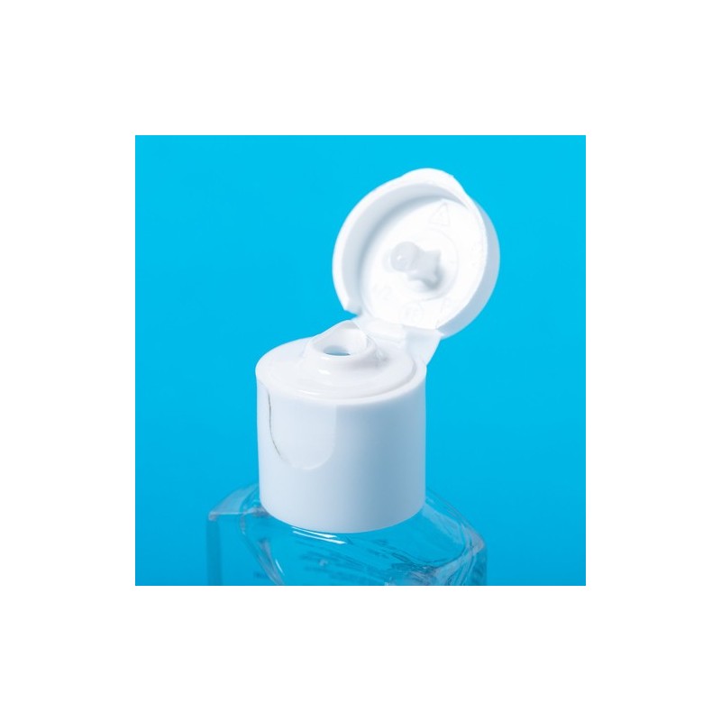 Gel Hydroalcoolique Personnalisé Éco-responsable - Bradul Couleurs : blanc impression haute définition