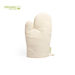 Gant de Cuisine Éco-responsable en Coton Bio Personnalisé Calen Matières : coton organique Couleurs : naturel 2