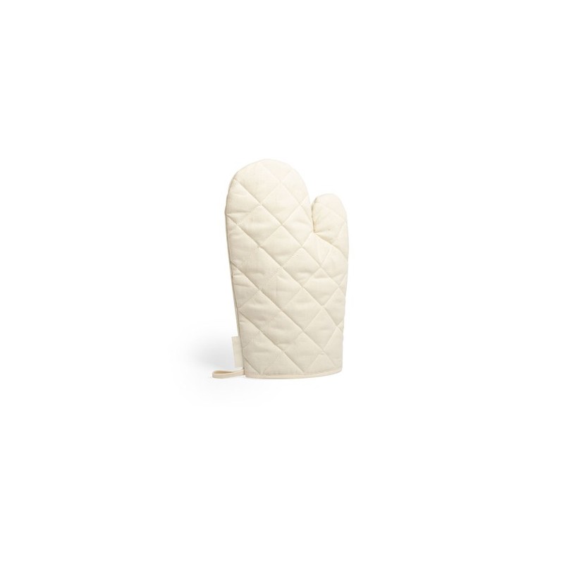 Gant de Cuisine Éco-responsable en Coton Bio Personnalisé Calen Matières : coton organique Couleurs : naturel cadeau entreprise 