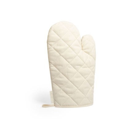 Gant de Cuisine Éco-responsable en Coton Bio Personnalisé Calen Matières : coton organique Couleurs : naturel cadeau entreprise 