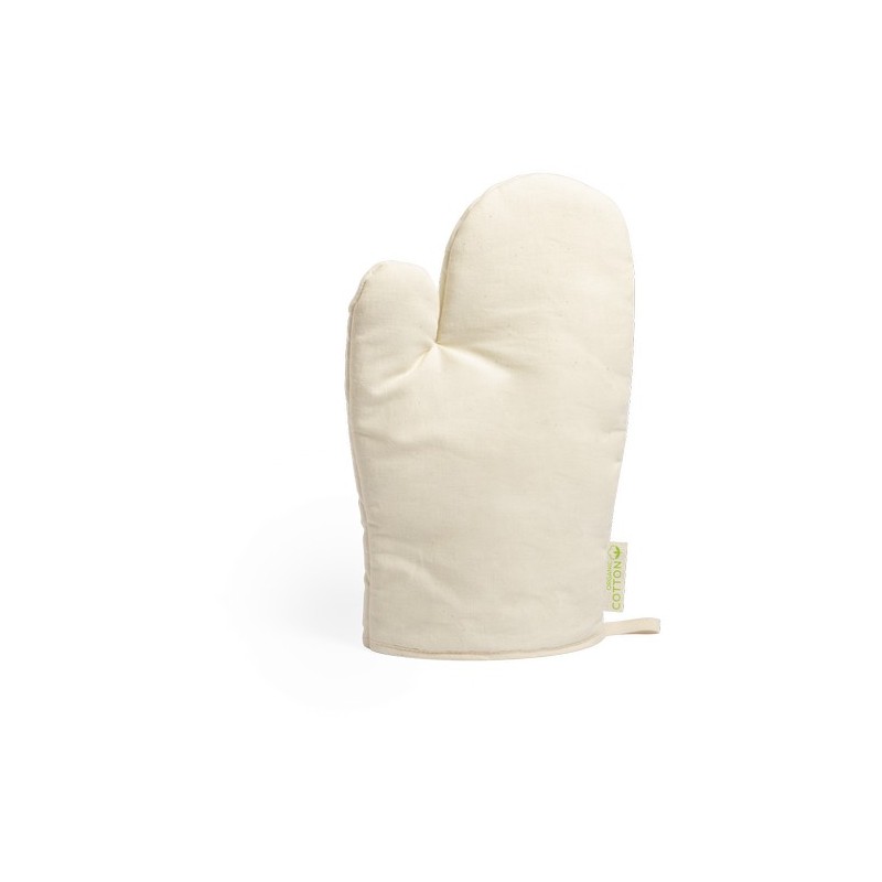 Gant de Cuisine Éco-responsable en Coton Bio Personnalisé Calen Matières : coton organique Couleurs : naturel goodies publicitai