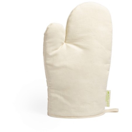 Gant de Cuisine Éco-responsable en Coton Bio Personnalisé Calen Matières : coton organique Couleurs : naturel goodies publicitai