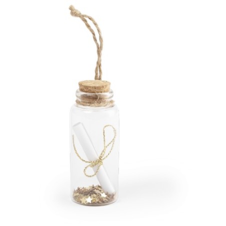 Bouteille à Souhaits Personnalisée Décoration Originale Shoilen Matières : verre marquage laser ultra précis