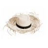 Chapeau Personnalisé en Paille Filagarchado Matières : paille Couleurs : noir objet publicitaire robuste
