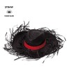 Chapeau Personnalisé en Paille Filagarchado marquage laser ultra précis