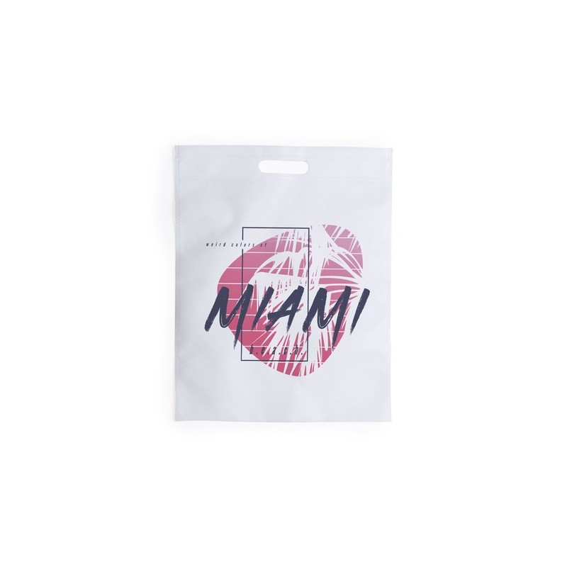 Sac Personnalisé Publicitaire de Sublimation Wercal Matières : polypropylène (PP) Couleurs : blanc cadeau entreprise pas cher