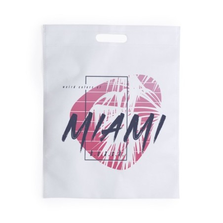 Sac Personnalisé Publicitaire de Sublimation Wercal Matières : polypropylène (PP) Couleurs : blanc cadeau entreprise pas cher