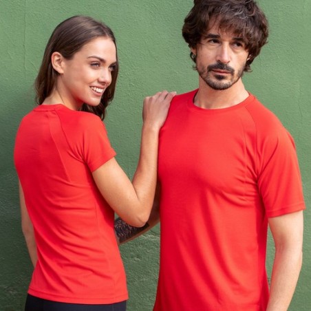 T-Shirt Adulte Personnalisé Performance & Style Sappor Tecnic Matières : polyester Taille textile : L Couleurs : jaune personnal