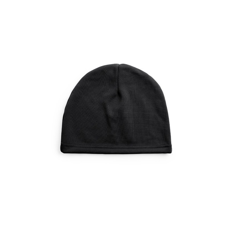 Bonnet Personnalisé Éco-responsable pour Objets Publicitaires - Folten Matières : spandex Couleurs : noir
