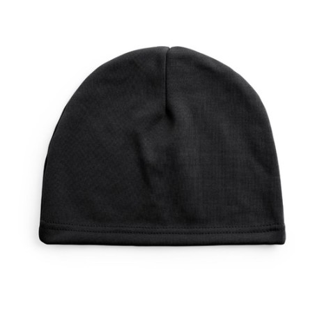 Bonnet Personnalisé Éco-responsable pour Objets Publicitaires - Folten Matières : spandex Couleurs : noir