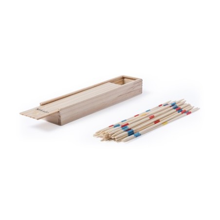 Jeu d'Habilité en Bois Personnalisé Mikado | Cadeau d'Entreprise Matières : bois goodies publicitaire événementiel