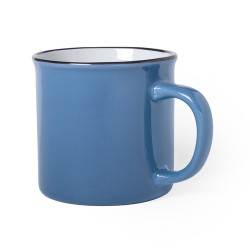 Tasse en céramique personnalisable Sinor Matières : céramique Couleurs : bleu clair