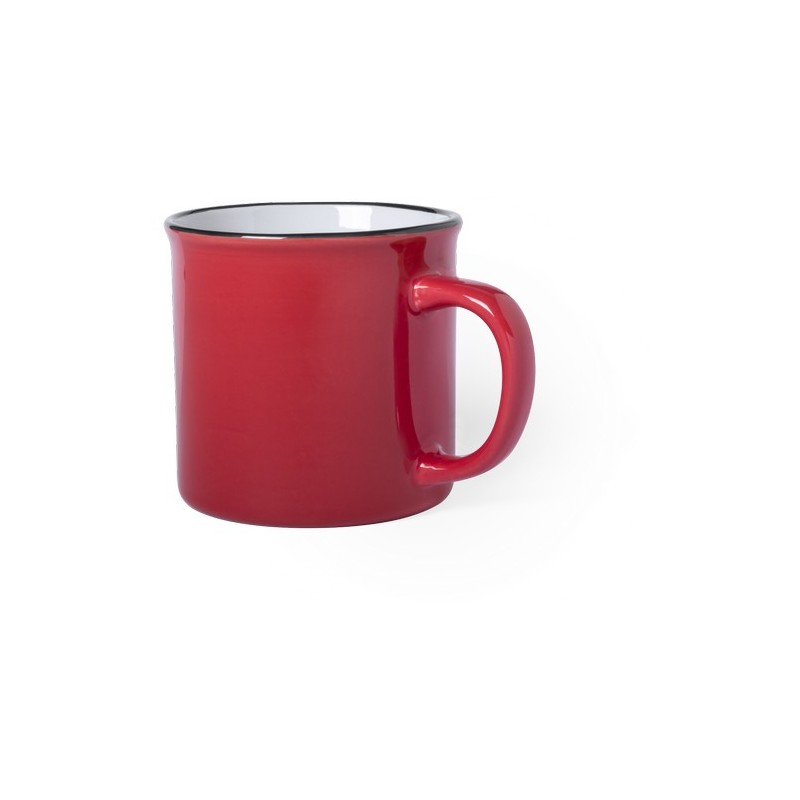 Tasse en céramique personnalisable Sinor Matières : céramique Couleurs : bleu clair marquage couleur éclatante