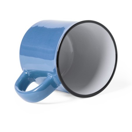 Tasse en céramique personnalisable Sinor Matières : céramique Couleurs : vert clair objet promotionnel éco-responsable