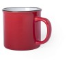 Tasse en céramique personnalisable Sinor Matières : céramique Couleurs : rouge goodies personnalisé en stock