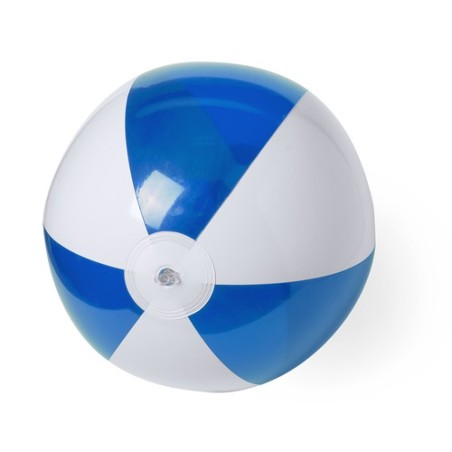 Ballon de Plage Publicitaire Unique Zeusty Matières : PVC Couleurs : bleu objet publicitaire robuste