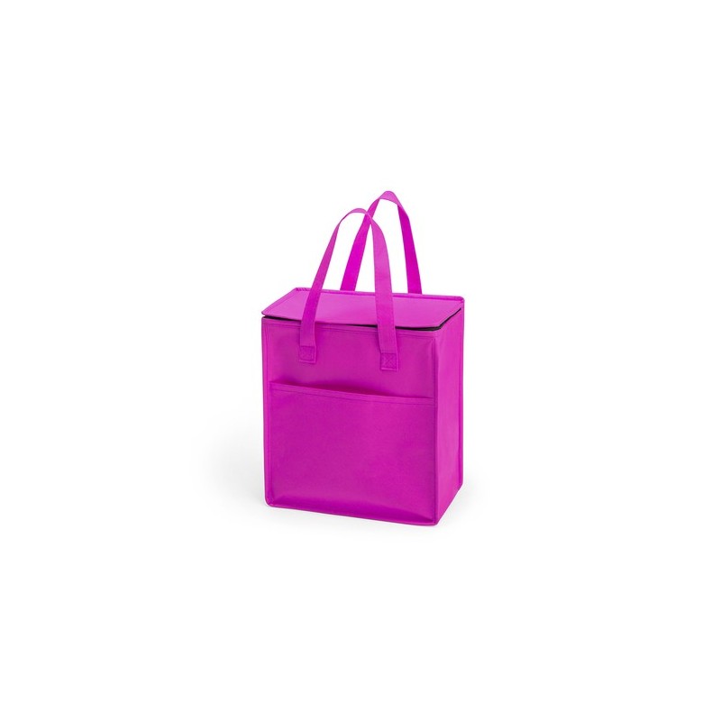 Glacière Isotherme Pratique Personnalisée Pas Cher Lans Matières : aluminium Couleurs : fuchsia cadeau entreprise pas cher