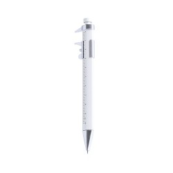 Stylo Multifonction Pratique Personnalisé pas cher Contal Couleurs : blanc