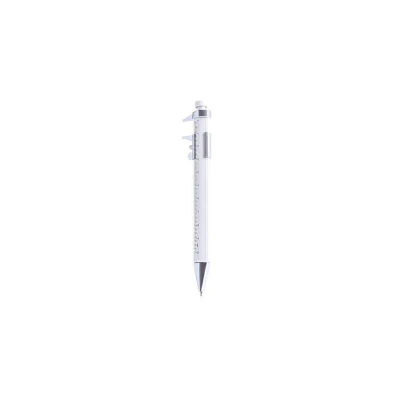 Stylo Multifonction Pratique Personnalisé pas cher Contal Couleurs : blanc