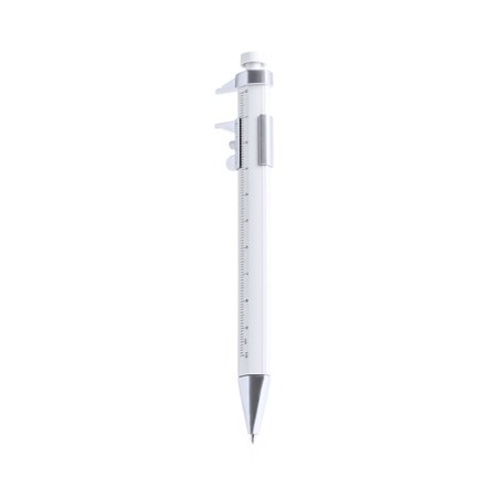 Stylo Multifonction Pratique Personnalisé pas cher Contal Couleurs : blanc