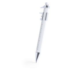 Stylo Multifonction Pratique Personnalisé pas cher Contal Couleurs : blanc 2