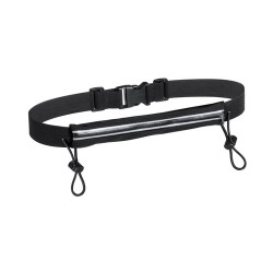 Sac-Ceinture Économique Personnalisé avec Porte Numéro - Rapik Matières : spandex Couleurs : noir
