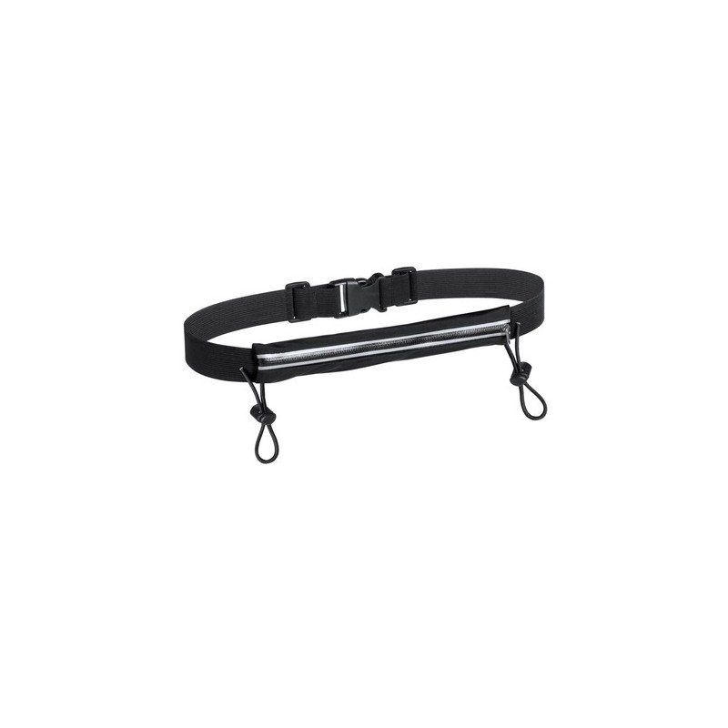 Sac-Ceinture Économique Personnalisé avec Porte Numéro - Rapik Matières : spandex Couleurs : noir