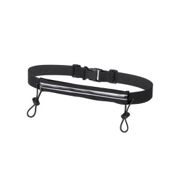 Sac-Ceinture Économique Personnalisé avec Porte Numéro - Rapik Matières : spandex Couleurs : noir 2