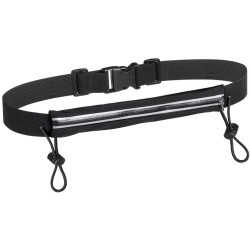 Sac-Ceinture Économique Personnalisé avec Porte Numéro - Rapik Matières : spandex Couleurs : noir marquage laser ultra précis