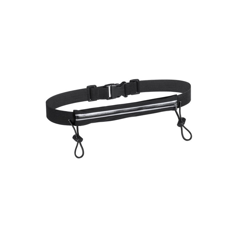 Sac-Ceinture Économique Personnalisé avec Porte Numéro - Rapik Matières : spandex Couleurs : noir marquage laser ultra précis