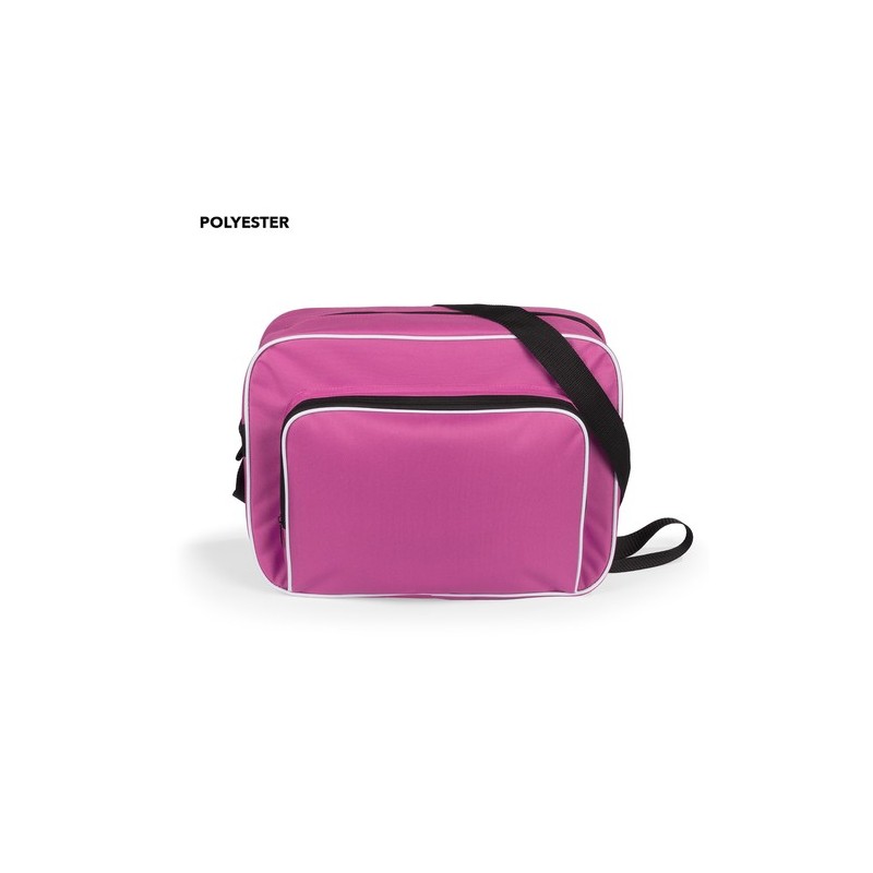 Sacoche Élégante Résistante Personnalisée pas cher Curcox Matières : polyester Couleurs : fuchsia marquage laser ultra précis