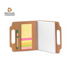 Bloc Notes Éco-responsable et Pratique Personnalisé - Makron Matières : carton recyclé 2