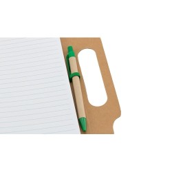 Bloc Notes Éco-responsable et Pratique Personnalisé - Makron Matières : carton recyclé impression haute définition